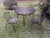 Metal Tempestini Radar Hoop Chairs - Restored, 2 Pieces For Sale - Image 7 of 8