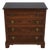 Baker Burl Walnut English Style Bachelors Chest For Sale