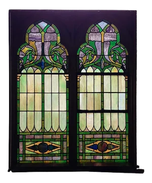 Antique Stained Glass Window