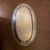 Silver Vintage Sheridan Silver Plated on Copper Oval Serving Tray For Sale - Image 8 of 9