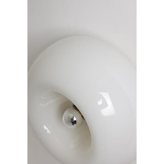 Glass Opaline Glass Wall Sconces from Castiglioni, Set of 2 For Sale - Image 7 of 10