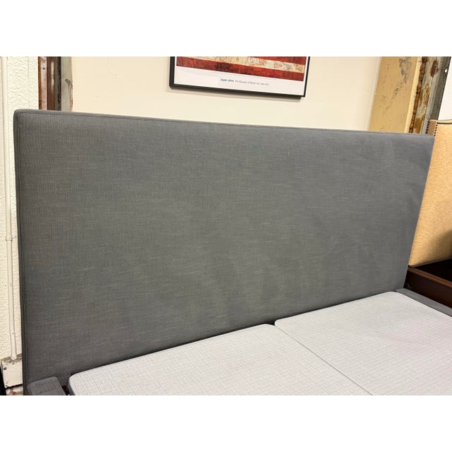 2010s Eastern King Restoration Hardware Modena Bed Frame For Sale - Image 5 of 12