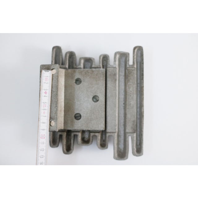1970s Brutalist Brass Front from Alpan Push and Pull Door Handle, 1970s For Sale - Image 5 of 6