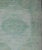 Contemporary Modern Green Oushak Rug by Keivan Woven Arts, Floral Medallion, 6'7" X 9'2" For Sale - Image 3 of 11