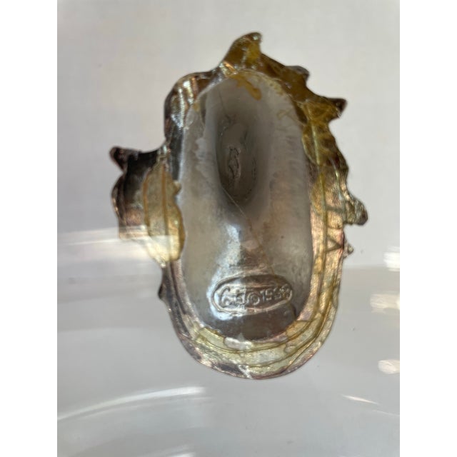 Silver Arthur Court Equestrian Horse Head Glass Ice Bucket For Sale - Image 8 of 8