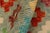Textile Eclectic Balochi Blue/Rust Wool Rug - 5'1''x8'2'' For Sale - Image 7 of 10