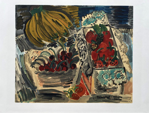 Raoul Dufy, Still Life with Fruits, Lithograph