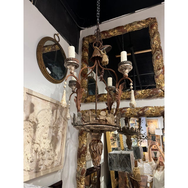 French Chandelier For Sale - Image 4 of 4