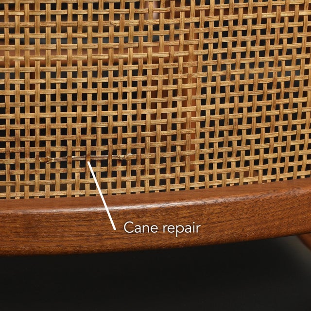 8 Karl Erik Ekselius for j.o. Carlsson Swedish Caned Teak Dining Chairs For Sale - Image 18 of 18