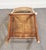 Statton Furniture Solid Hard Rock Maple Colonial Early American Ladder Back Dining Side Chair W. Rush Seat For Sale - Image 9 of 10