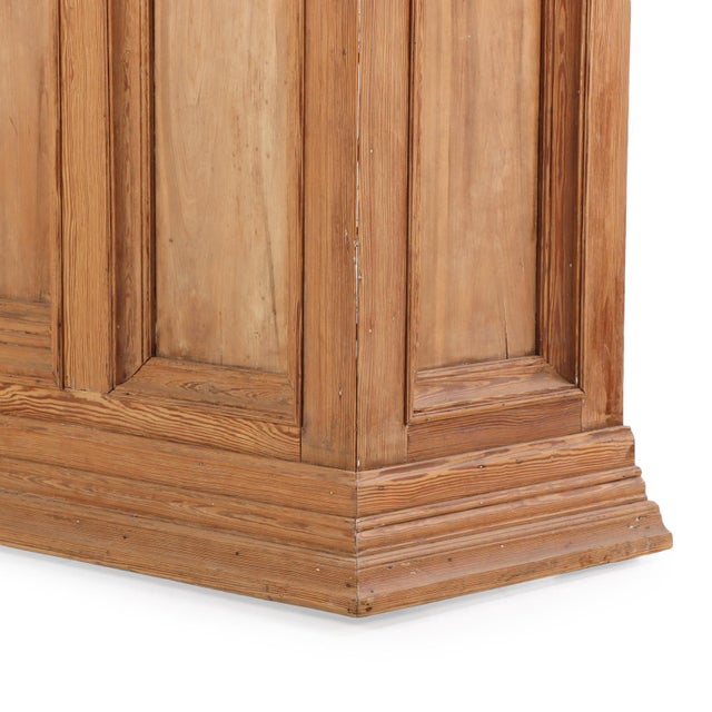 19th Century A French Pine Front Bar or Shop Counter, 19th Century For Sale - Image 5 of 6