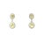 Yellow Lemon Topaz Statement Drop Earrings in 925 Sterling Silver for Her, a Pair For Sale - Image 8 of 10