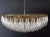 Transparent Murano Glass 185 Transparent Glass Chandelier For Sale - Image 8 of 11