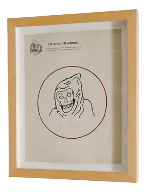 Wes Lang, Hi There from the Chateau Marmont Series, 2009, Ink Drawing on Paper