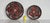 Ruscha plates with a floral design from the 1970s. Very good condition, no damage. Diameters: 22.5 & 27.5 cm. This piece...