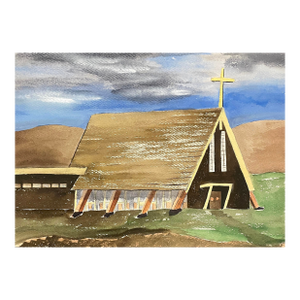 1953 Bridgeport Washington Painting by Matthews