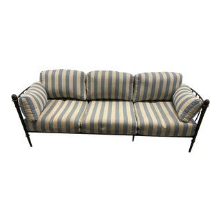 Murray's Iron Works Outdoor Deep Sofa For Sale