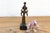 This pocket-sized treasure beautifully demonstrates the primitive, geometric minimalism of regional tribal folk art. The...