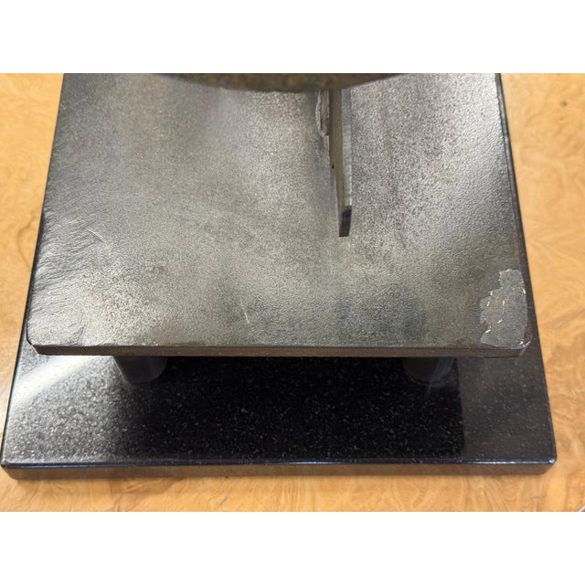 1991 Daniel Stolpe Abstract Iron Sculpture For Sale - Image 18 of 18