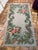 1950s Signed Hand-Hooked Folk Art Wall Hanging Colorful Floral Design, Usa For Sale - Image 4 of 18