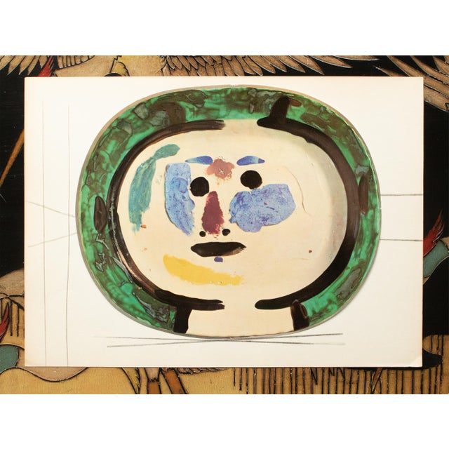 An excellent set of 8 vintage prints (based on photography, not actual ceramic pieces) of Pablo Picasso's Ceramic...