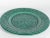 Green Large Scandinavian Modern Green Plate from Arol Ceramic, Norway, 1950s For Sale - Image 8 of 12