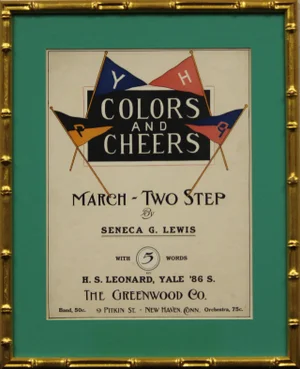 1898 Colors and Cheers Poster