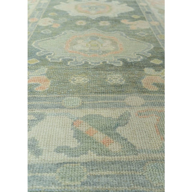 Turkish Oushak Rug 3'10" x 5'4" #20109 Explore a curated collection of hallway runners, wool rugs, and handmade...
