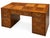 Hekman Burl Walnut Mid Century Campaign Desk For Sale In San Diego - Image 6 of 8