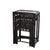 Set of 4 Antique Chinese Floral & Figural Carved Hardwood Nesting Tables For Sale - Image 9 of 13