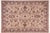 Ivory Shabby Chic 1990's Medallion Pak-Persian Ivory/Red Wool Rug - 10'3'' X 13'8'' For Sale - Image 8 of 9