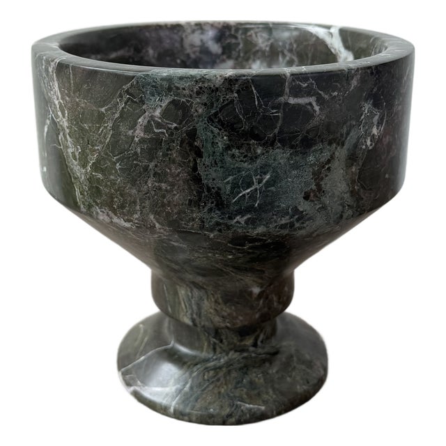 Green Marble Tasse Bowl by Nina Magon For Sale