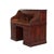 Arts & Crafts Quarter Sawn Oak Paneled Roll Top Desk With Full Interior C1910 For Sale - Image 14 of 16