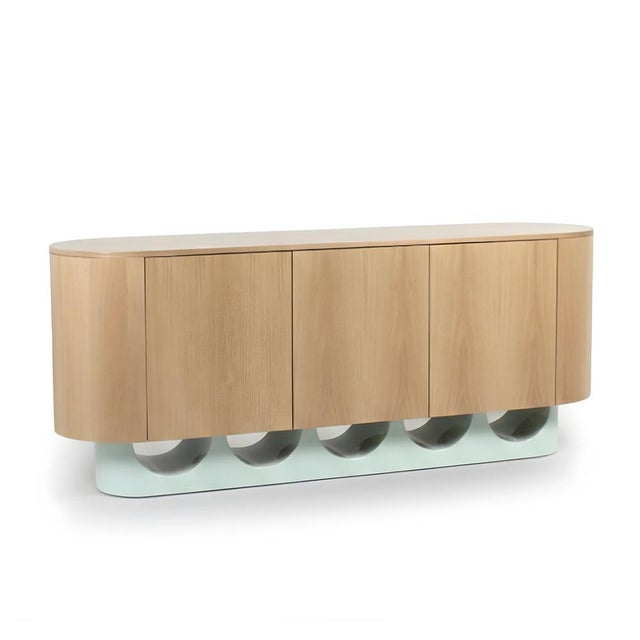 Wave Sideboard by Mambo Unlimited Ideas For Sale - Image 6 of 6