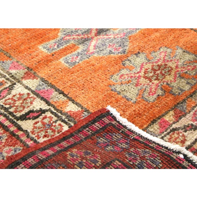 1960s Turkish Oushak Runner For Sale - Image 4 of 7