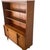 American of Martinsville Vintage Mid-Century Modern Walnut Hutch Cabinet With Open Display Shelving For Sale - Image 4 of 18