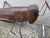 1970s Vintage Folk Art Copper Grasshopper in Blades of Copper Grass For Sale - Image 5 of 16