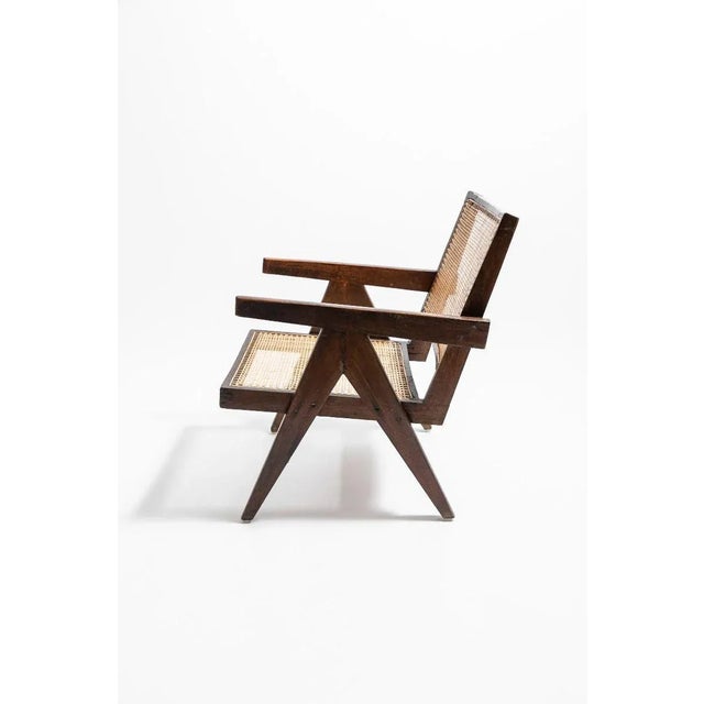 Easy Chair in Sissoo by Pierre Jeanneret, 1955 For Sale - Image 3 of 10