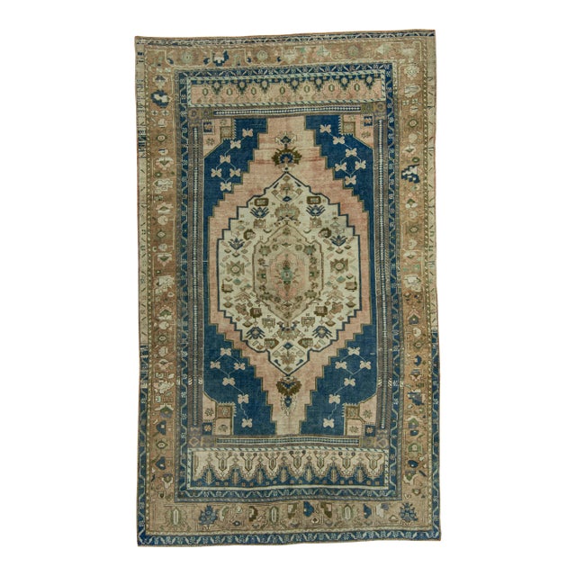 Turkish Vintage Rug 6'3" x 10'5" #20664 For Sale