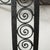 1930s Art Deco Demilune Wrought-Iron Spiral & Noir St Laurent Marble Console Table For Sale - Image 5 of 17