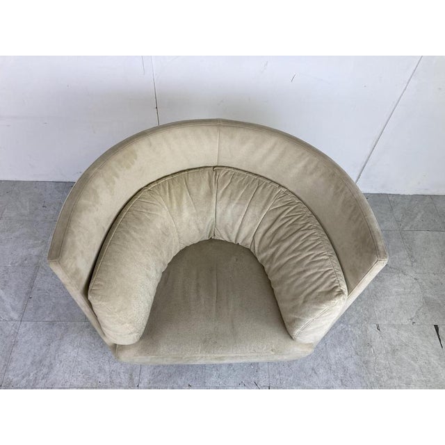 Ligne Roset Vintage Highback Lounge Chair attributed to Ligne Roset, 1990s For Sale - Image 4 of 13
