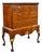 George III Burr Walnut Chest on Stand, 1800 For Sale