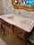 19th Century French Walnut Bath Vanity For Sale - Image 4 of 15