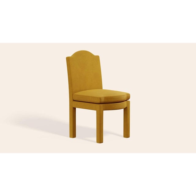 Our fully upholstered dining chair is a super chic addition to any dining table and can also serve as a side or occasional...