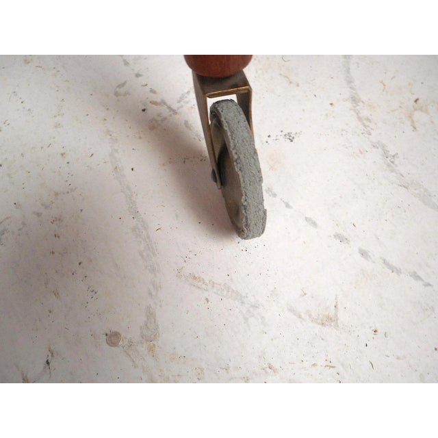 Vintage Modern Hans Wegner for Andreas Tuck Drop-Leaf Side Table For Sale In New York - Image 6 of 12