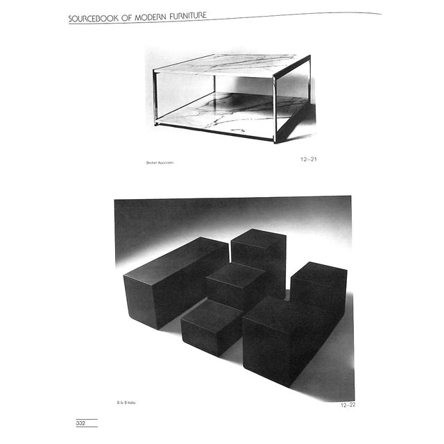 "Sourcebook of Modern Furniture" 1989 Habegger, Jeryll, Osman, Joseph H. For Sale In New York - Image 6 of 8
