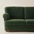 Textile Curved Danish Sofa in Velvet, 1940's For Sale - Image 7 of 11