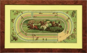 "Steeplechase Game Board"