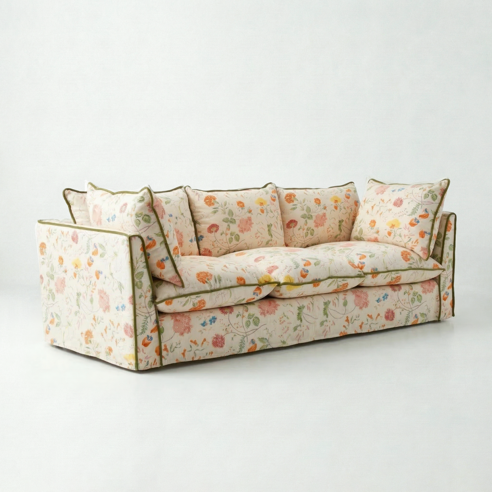 Sophie Conran Coco 4 Seater Sofa - Andrew Martin Wildwood Ivory