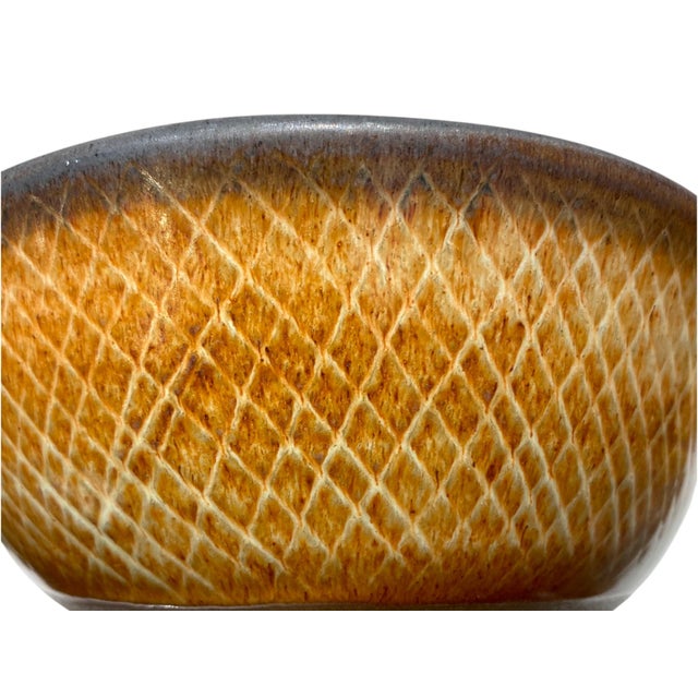 Mid 20th Century Berkeley, California Studio Pottery Bowl by Japanese American Artist Mishi Nojima For Sale - Image 10 of 14